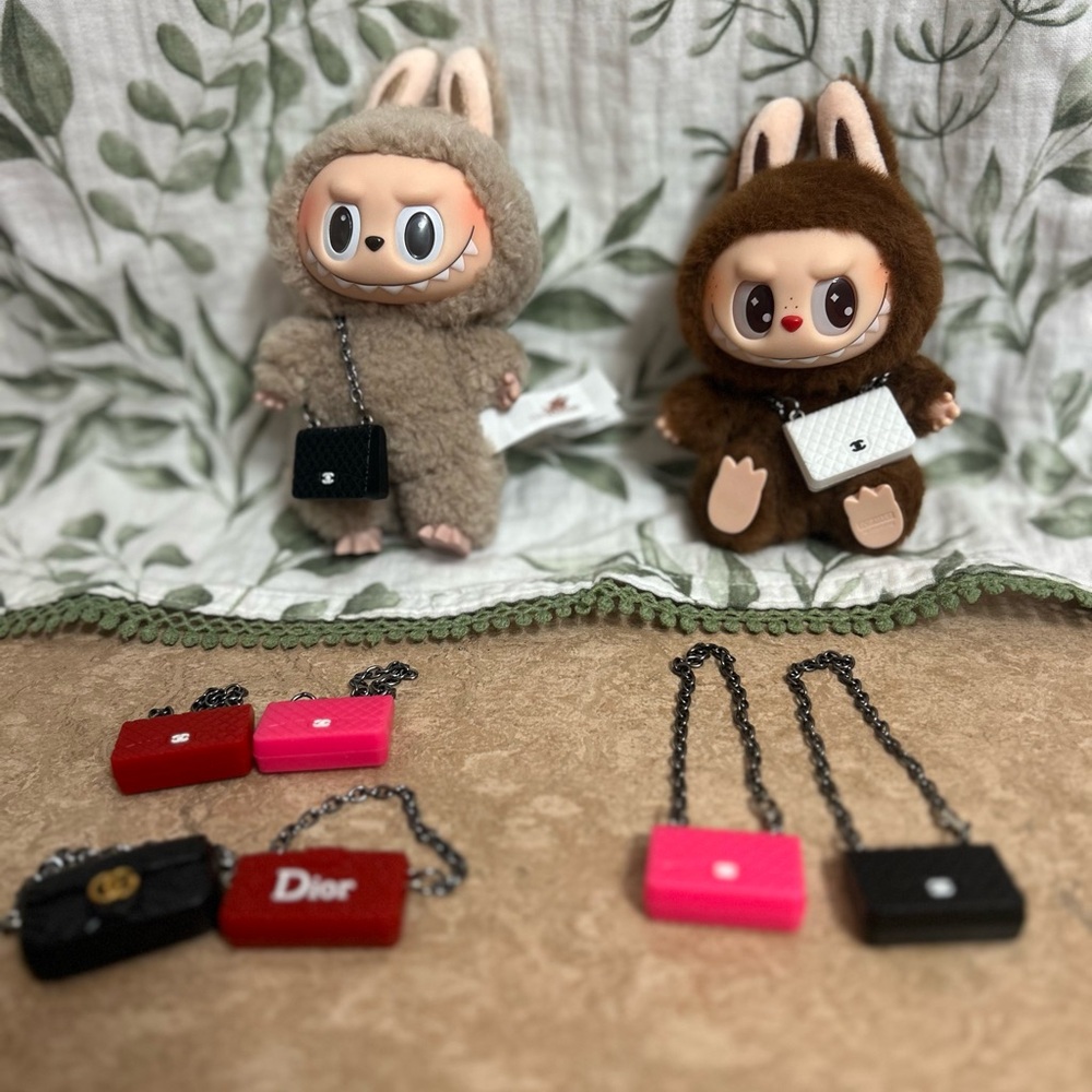Adorable Plush Bunny Toys with Bags